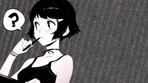 Black And White Anime Wallpaper 1920x1080 Pin On Anime Black Angel Girl