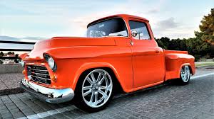 Image result for Orange 1955 Truck