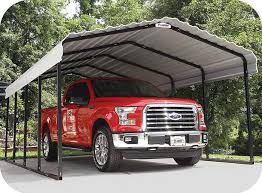 Our prefab diy carport kits are easy to build and cost effective. Arrow 12x20x7 Steel Auto Carport Kit Carport Carport Holz Stahlcarport
