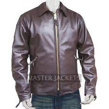 Spartan Movie Leather Jacket Biker Robert Scott Leather Jacket Leather Jacket Robert Scott Jackets