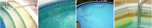 I read online about putting some chopped up vitamin c tablets in a sock and rubbing it over the liner which we did and was quite hard to do since it is literally on the bottom of the pool floor. Stain Identification In A Vinyl Liner Pool Intheswim Pool Blog