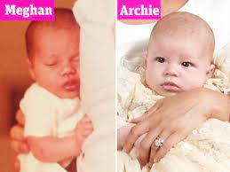 Archie is the queen and prince philip's. Does Archie Look Like Meghan Markle Or Prince Harry Royal Christening Photos