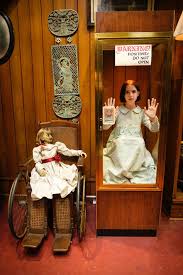 The doll is 'real', according to demonologist ed warren and his psychic wife lorraine warren where is the doll now? Judy And Annabelle Annabelle Doll Movie The Conjuring Annabelle Doll