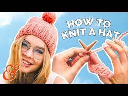 How To Knit A Hat On Straight Needles Tutorial Sheep And Stitch Knitting For Beginners Knitted Hats Knit Stitches For Beginners