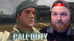PLAYING THE FIRST EVER CALL OF DUTY GAME!...