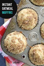 Instant Oatmeal Muffins Easy Breakfast Recipe It S Always Autumn Recipe Homemade Muffins Recipe Instant Oatmeal Recipes Homemade Muffins