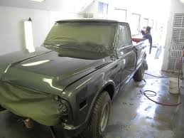 1972 Chevy C10 Car Color Change West