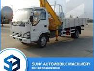 3 Ton Isuzu Knuckle Boom Pickup Hydraulic Mini Truck Mounted Crane for Sale