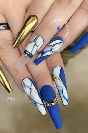July 06, 2021 pintado de uñas de principe azul. 150 Ideas De Unas Color Azul En 2021 Manicura De Unas Unas Color Azul Unas De Gel Bonitas