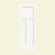 Jeld Wen 28 In X 80 In Craftsman White Painted Smooth Solid Core Molded Composite Mdf Interior Door Slab Thdjw137100009 With Images Doors Interior Craftsman Interior Doors Craftsman Interior