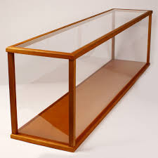 The display case cabinet is fully assembled including the plexiglass (plexiglas).the table top model ship display case measures 40 length x 13.75 width x 39.25 height (101cm x 33cm x 99cm). Yamato Or Akagi Model Ship Display Stand Modelspace