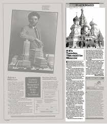 BLACKBOARD; If Its Tuesday, This Must Be Moscow