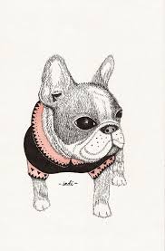 Pin By Scrapnoli On Illustrations Animal Illustration French Bulldog Drawing Art Design