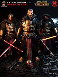 Calvin S Custom One Sixth Scale Starwars The Old Republic Commission Darth Revan Figures Star Wars Figures Star Wars The Old Star Wars Design