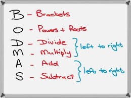 Bodmas Order Of Operations Important Maths Knowledge In 2020 Order Of Operations Bodmas Common Core Math Fractions