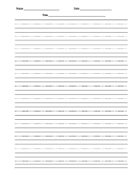 What is the handwriting paper called? The Idea Backpack Freebie Editable Handwriting Paper Kindergarten Writing Paper Primary Writing Paper Handwriting Sheets