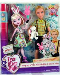 Ever After High Carnival Date 2 Pack Dolls Alistair Wonderland Bunny Blanc New Ever After Dolls Carnival Date Ever After High