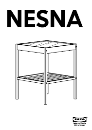 Prices in ikea stores in different countries. Ikea Nesna Bedside Table Uk