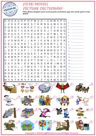 Our word search generator uses a basic word filter to prevent the accidental, random creation of offensive words. Films Movies Esl Printable Picture Dictionary Worksheet For Kids Pdf Worksheets