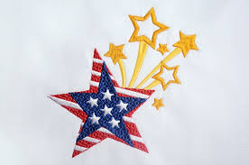 The picture could be a drawing too. Digitizing The Patriotic Star Embroidery Design Hatch Blog