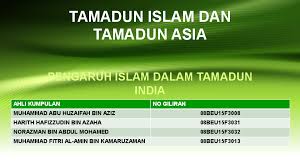 Taman tamadun islam (tti) adalah sebuah taman tema yang mengetengahkan keunggulan seni warisan dan seni bina islam dari seluruh pelosok dunia yang terletak di pulau wan man, kuala terengganu yang sebelum ini dianggap tidak berpenghuni dan dipenuhi hutan nipah. Ppt Pengaruh Islam Dalam Tamadun India Mia Ellia Academia Edu
