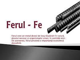 Fierul este esential pentru viata. Ppt Ferul Fe Powerpoint Presentation Free Download Id 1951381