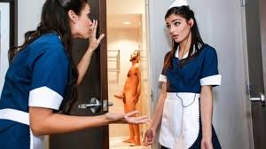 Young cleaning maid getting her first dp! Dorcelclub Gina Young Maid Devoted To Her Master Karalaramy Peekvids