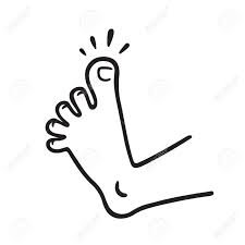 Cartoon of bending over stock illustrations. Cartoon On Net Cartoon Foot Drawing