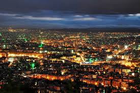 Syria Night Panorama Damascus A Photo On Flickriver Damascus Damascus Syria Syria