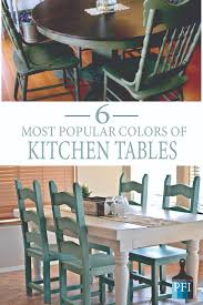 Wall paint with soft sheens, such as eggshell, satin or semi. Painted Furniture Ideas 6 Great Paint Colors For Kitchen Tables Painted Furniture Ideas