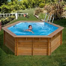 Piscine Bois Sunbay Modele Vanille Premium 4 12m X 1 19m A Prix Discount