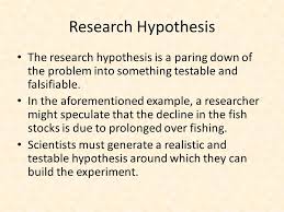 Wallace is an associate professor. Research Hypothesis Ppt Video Online Download