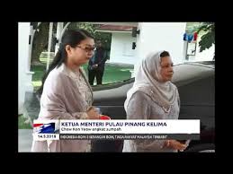 Sementara itu, ketua menteri pulau pinang, chow kon yeow dijangka memberi keterangan berhubung projek terowong dasar laut kepada suruhanjaya pencegahan rasuah malaysia (sprm) pada selasa depan. Ketua Menteri Pulau Pinang Kelima Chow Kon Yeow Angkat Sumpah 14 Mei 2018 Youtube