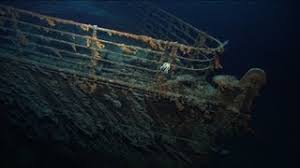titanic wreck exact location on google