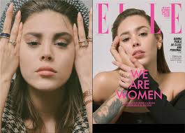 La aplicación también proporciona características completas de letras. Danna Paola For Elle Mexico S March 2020 Edition Haut Fashion