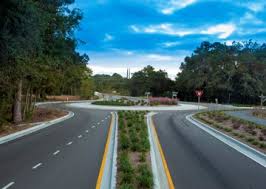 Marshland Road Roundabout at Mathews Drive