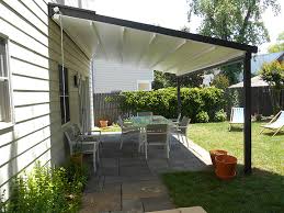 16' w x 10' d motorized retraction slope patio awning. Pergola Retractable Fabric Roof Awning Sunair Awnings