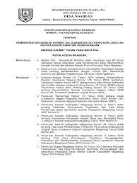 Check spelling or type a new query. Sk No 02 Tentang Pemberhentian Kepala Dusun