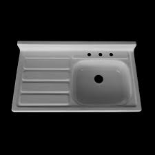 The drainboard contains the water and channels it back to the drain. Single Bowl Left Hand Drainboard Sink Model Sbw4224 L Nbi Drainboard Sinks