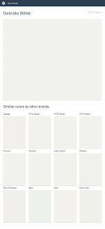 Delicate White Ppg Paints Valspar Dutch Boy Dutch Boy Paint