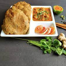 Vrat Aloo Kuttu Puri Combo Veg Thali Indian Food Recipes Food Lover