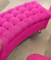 Enliven your decor with this collection. Hot Pink Long Tufted Bench Green Dining Room Tufted Bench Chaise Lounge