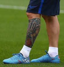 Messi S Left Foot Leo Leomessi Messi Lionel Lionelmessi Fcbarcelona Messi10 Suarez Championslea Panturrilhas Tatuagem Panturrilha Masculina Chuteiras