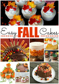 Coolest thanksgiving cake ideas and turkey cakes. Easy Fall Cake Decorating Ideas Red Ted Art Make Crafting With Kids Easy Fun