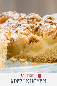Saftiger Apfelkuchen Mit Vanilligem Geschmack Die Kruste Hat Einen Leichten Karamellgeschmack Der Teig Ist E Ruhrteig Rezept Kuchen Und Torten Kuchen Rezepte