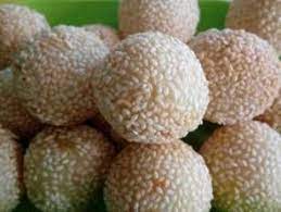 Resep Onde Onde Isi Kacang Hijau Kupas Oleh Devia Mj Recipe Kacang Kacang Hijau Resep