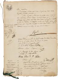 Marriage Document Signed By Both Napoleon And Josephine Napoleon Document Sign Napoleon Quotes