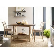 Kitchen island chairs set of 3. Kincaid Furniture Weatherford 3 Piece Kitchen Island Cottage Tall Gathering Table And Chair Set Belfort Furniture Pub Table And Stool Sets