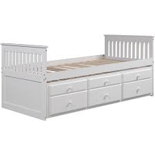 Product title leo & lacey urban twin storage platform bed in white average rating: Harriet Bee Mccusker Captain S Twin Over Twin Bed Wayfair