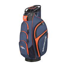 Golf Clubs Wilson 2018 Nfl Golf Cart Bag Denver Broncos Remain To The Item At The Picture Link This I Golf Bags Golf Stand Bags Golf Bags Accessories